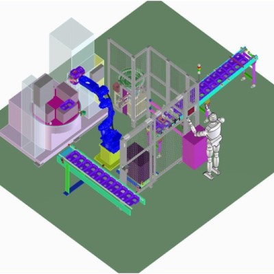 Parts Supply and Discharge Robot